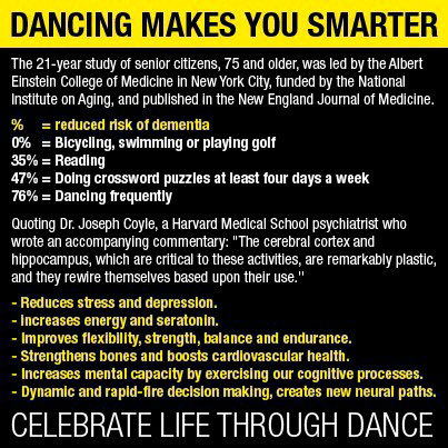 dance makes smarter